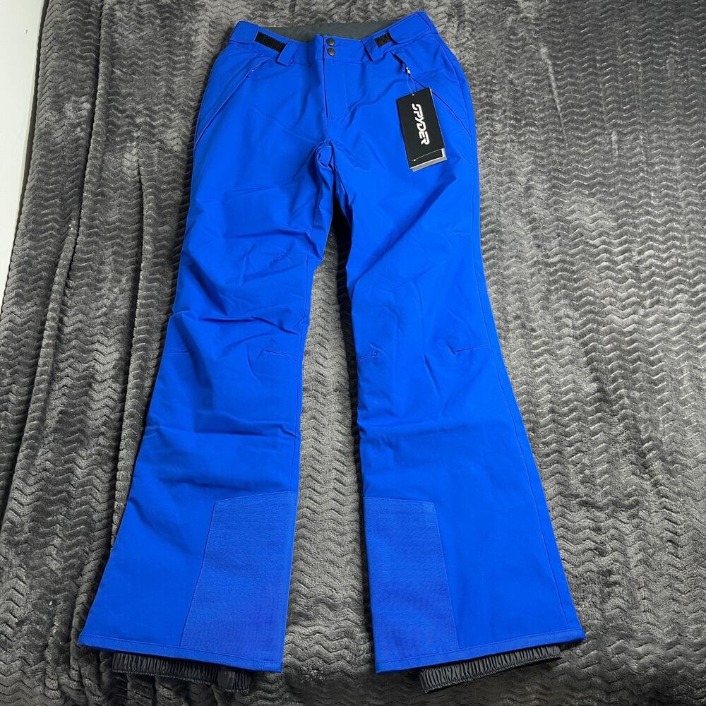NWT Spyder Women's Section Insulated Ski Snowboard Snow Pants Size S Blue